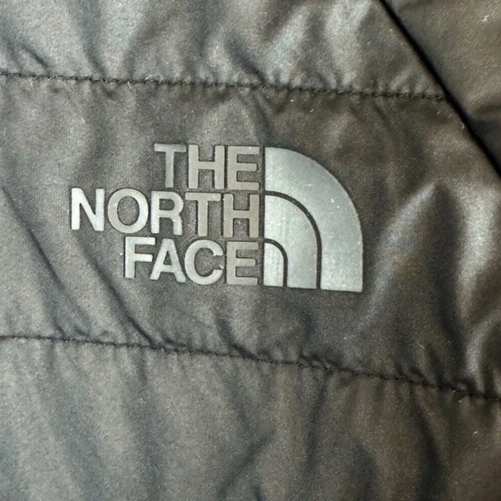 The North Face Black Quilted Puffer Jacket Full Zip Mock Neck L Gorpcore 63-11‎